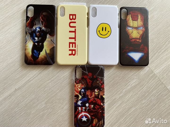 Чехол Стекло на iPhone X/XS