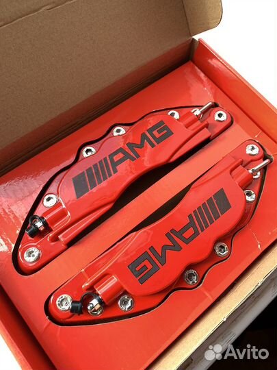 Накладка на тормозной суппорт mercedes amg