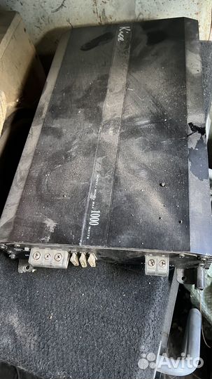 Сабвуфер и усилитель моноблок