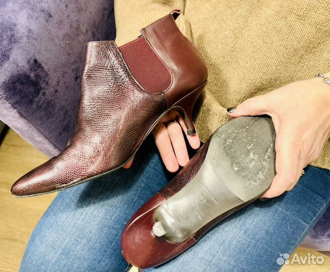Полусапожки Испания нат кожа 39р