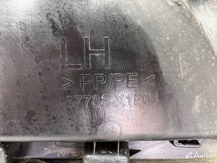 Обшивка двери задняя левая Toyota Coroiia