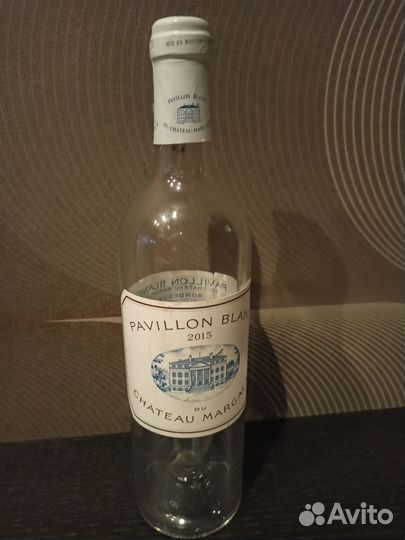 Бутылка от вина Chateau Margaux 2015