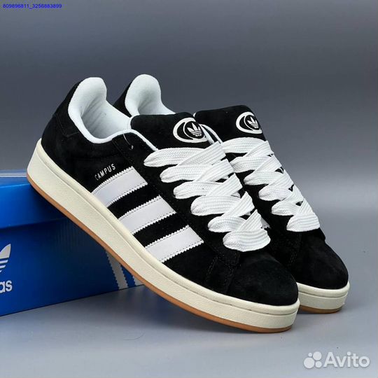 Кроссовки Adidas Campus 00 Black (Арт.11807)