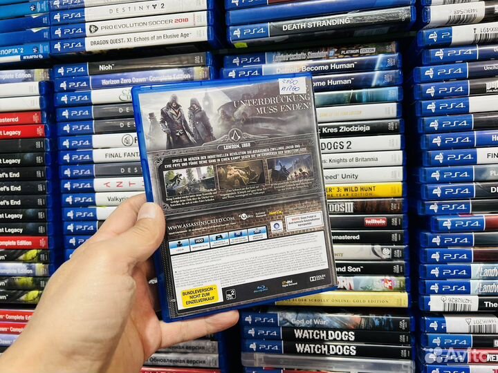 Assassins creed syndicate ps4 диск