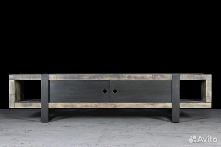 Консоль под тв в стиле loft