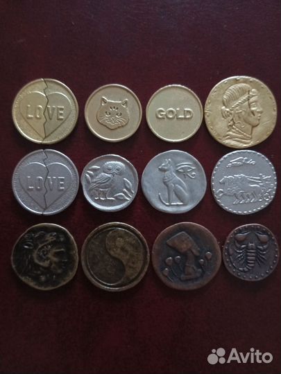 Монеты (магнеты)