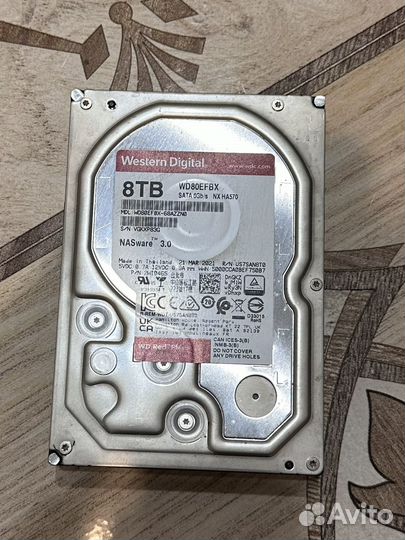 Жесткий диск western digital 8TB