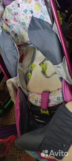 Детские санки коляска бу