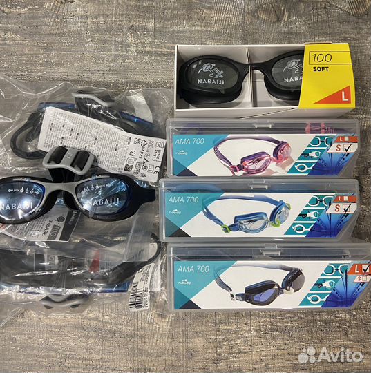 Очки для плавания nabaiji Декатлон L, S