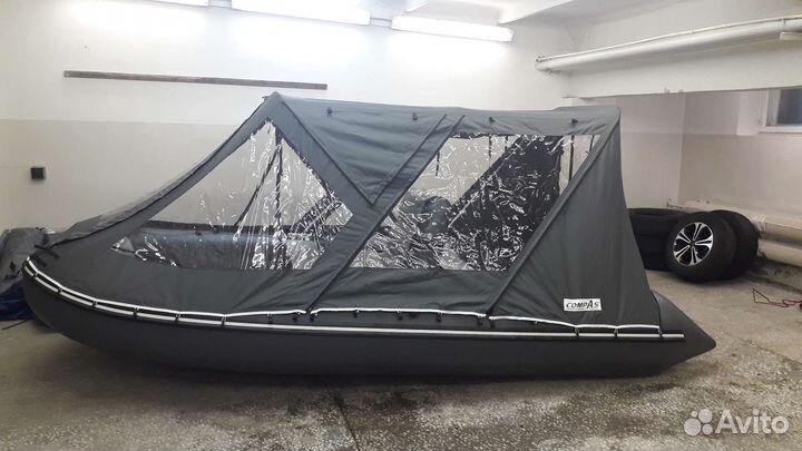 Лодка пвх Compas 430V + Yamaha 30 водомёт-винт