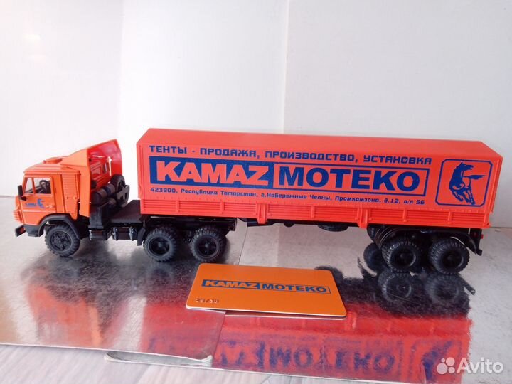 Камаз камаз 5410 с полуприцепом «мотеко», Элекон