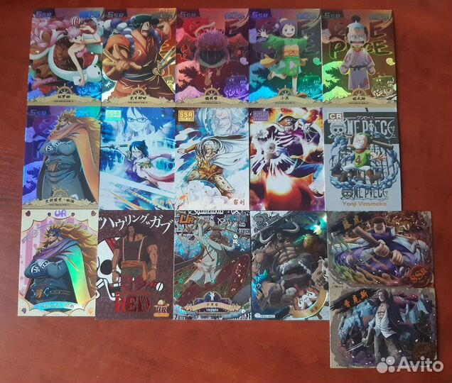 Коллекционные карточки One Piece