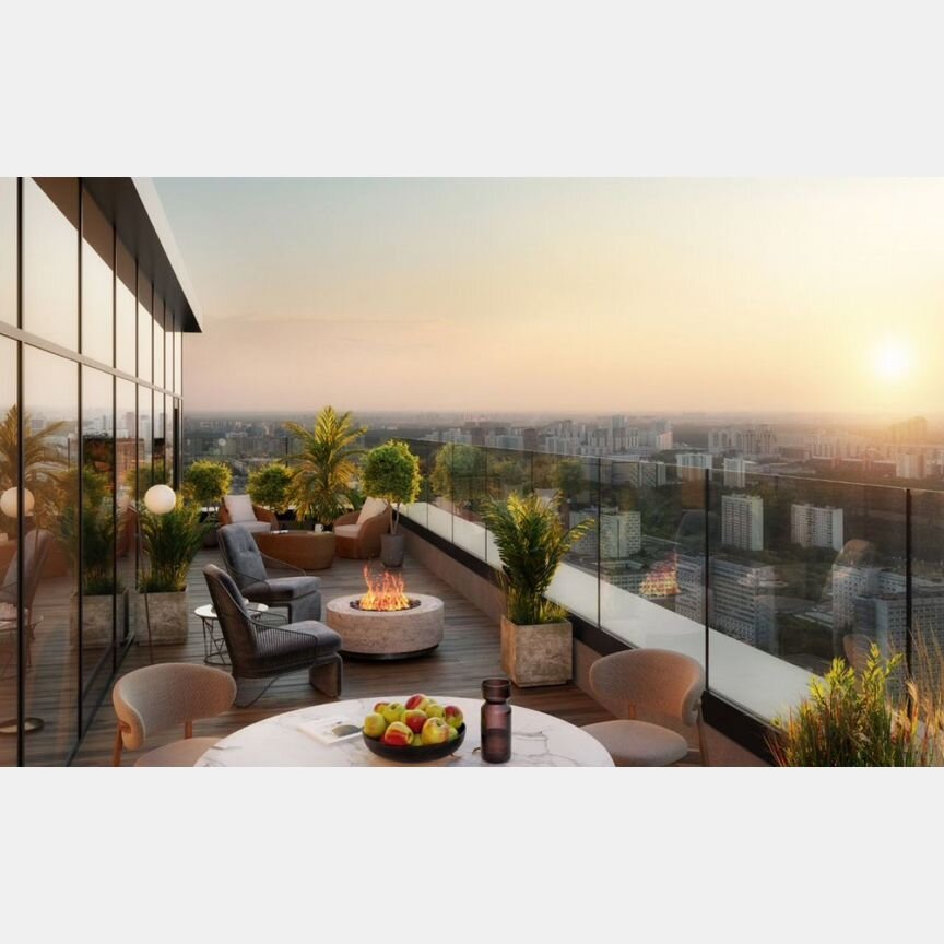 2-к. квартира, 78,5 м², 22/58 эт.