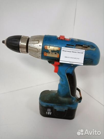 Шуруповерт Sturm CD3118P