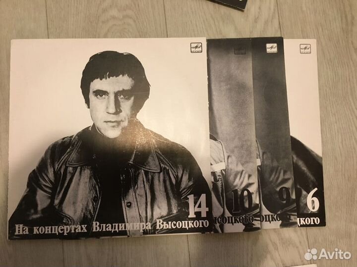 На концертах Высоцкого виниловые пластинки