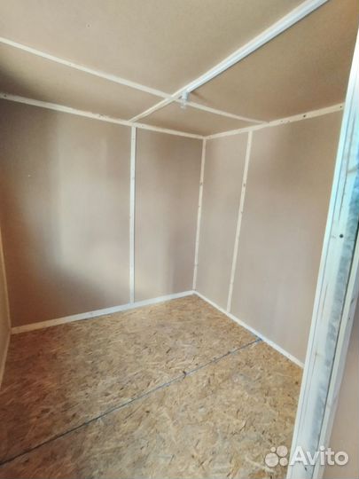 Бытовка металлическая распашонка 6х2,4 новая