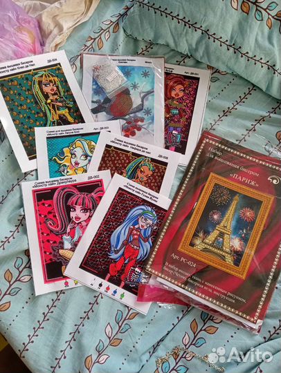 Вышивки из бисера