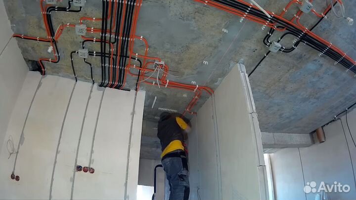 Электрик, монтаж под ключ