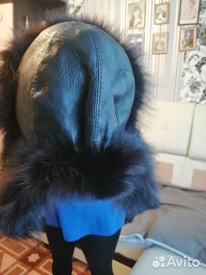 Шапка ушанка женская