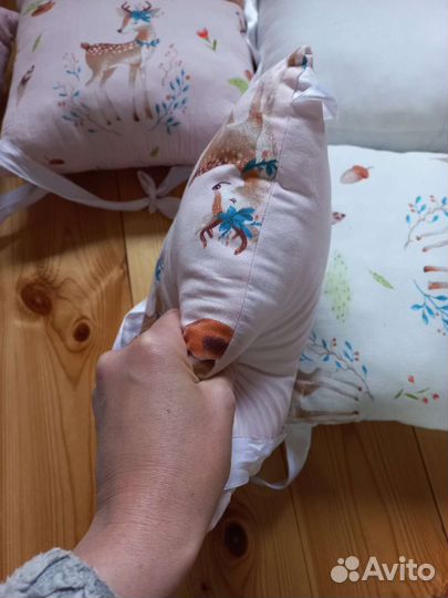 Бортики на кроватку