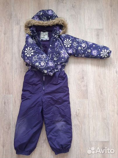 Зимний комбинезон для девочки 122