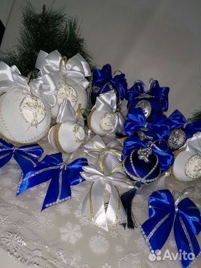 Ёлочные шары игрушки