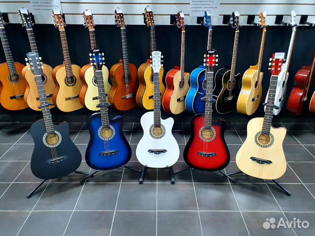 Акустические Новые гитары в ассортименте объявление продам