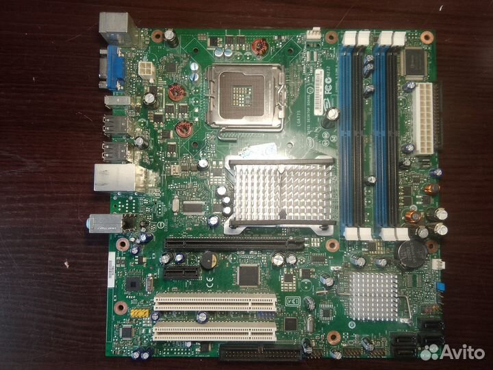 Комплект из мат. платы, охлажд., проц. и озу