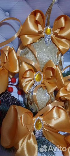 Ёлочные игрушки ручной работы