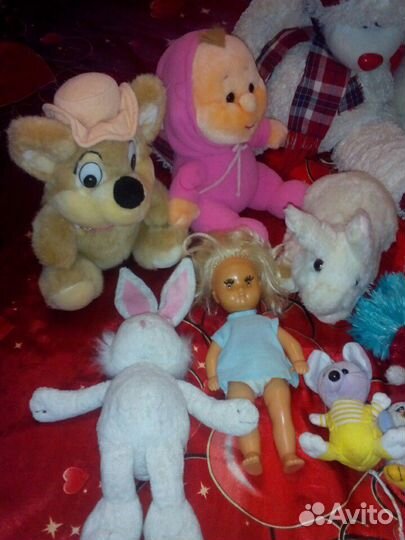 Игрушки мягкие пакетом