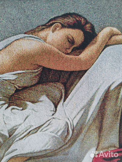 Картина из гобелена в рамке