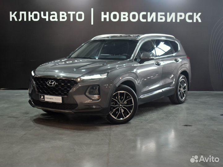 Hyundai Santa Fe 2.2 AT, 2019, 83 222 км