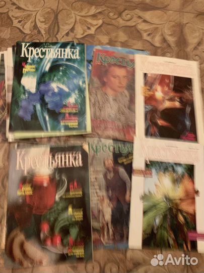 Журналы Огонек Работница Крестьянка Бурда