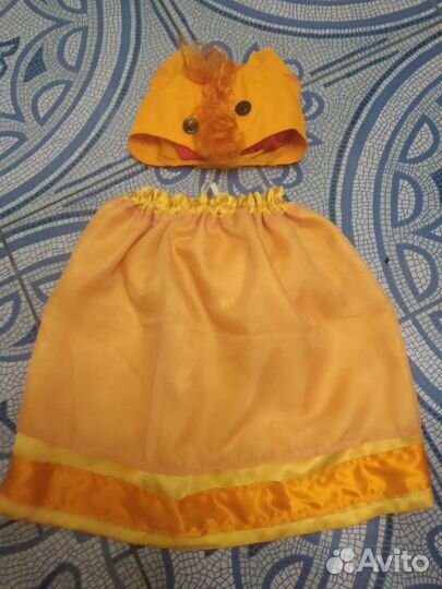 Новогодний костюм 5 лет лиса