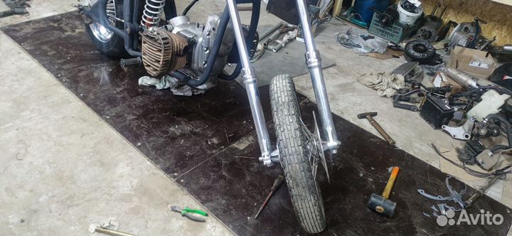 Запчасти на Урал кастом bobber