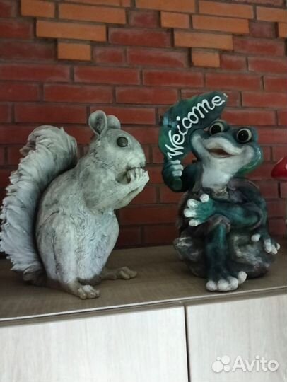 Садовые фигурки из полистоуна