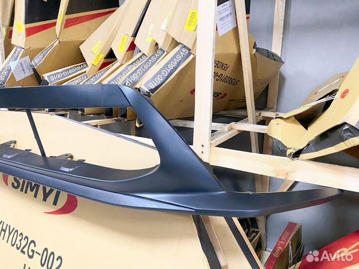 Накладка переднего бампера Kia Cerato 4