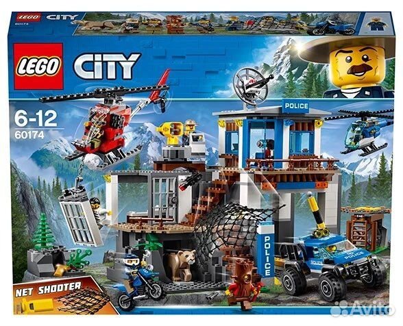 Lego City «Полицейский участок в горах»