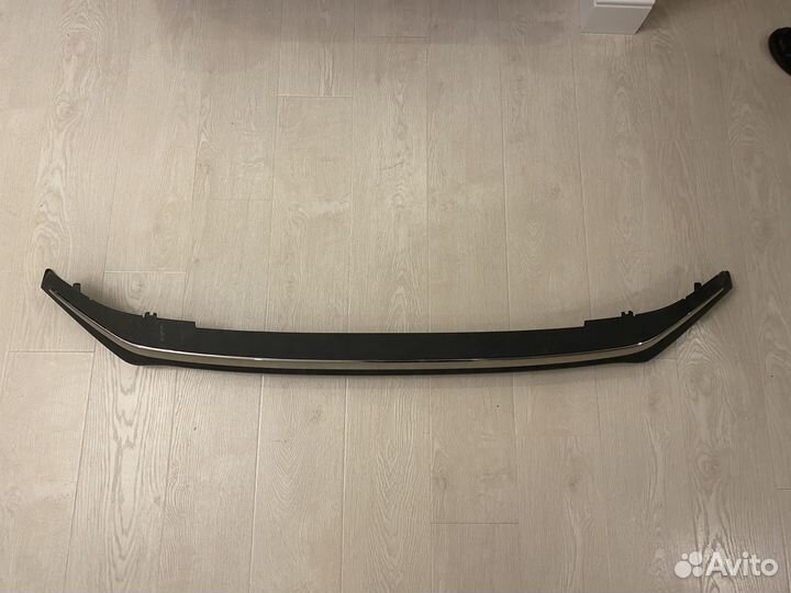 Губа переднего бампера Тойота рав 4 2013-2015 года