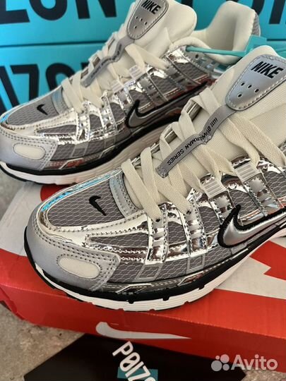 Nike P-6000 Silver Metalic Оригинал