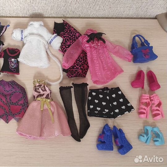 Лот Одежда Обувь для Кукол 1/6