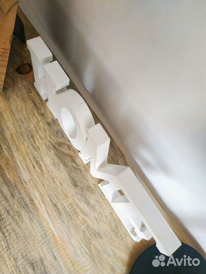 Надпись декор 