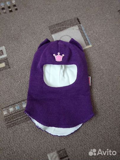 Шапка шлем детская