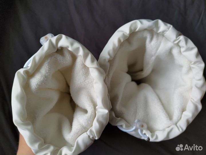 Пинетки + варежки зимние