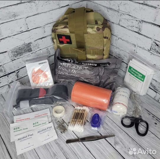 Аптечка тактическая с наполнением