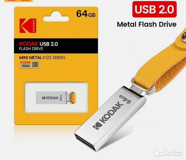 Новая флешка Kodak 64 гб