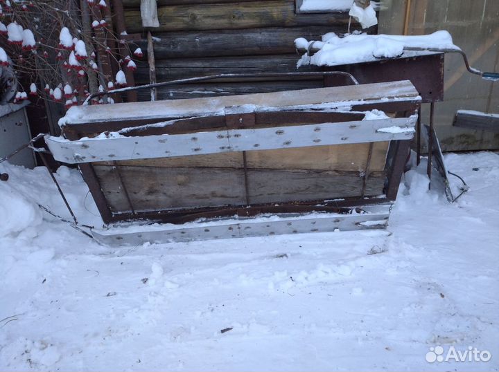 Сани для бурана (бегут сами)