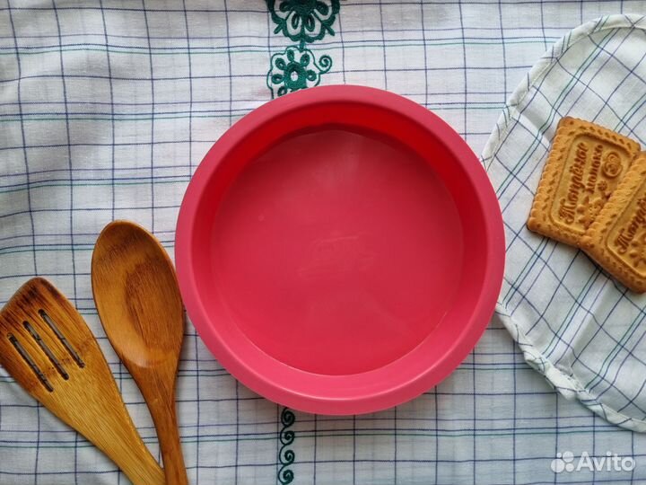 Силиконовая форма для выпечки d 17 см