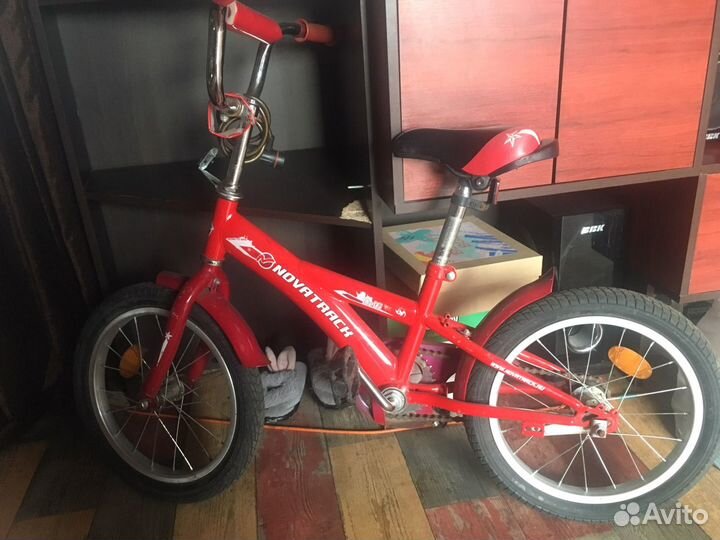 Велосипед Novatrack(16) с 4 колесами