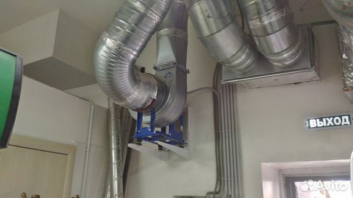 Монтаж вентиляции и систем кондиционирования